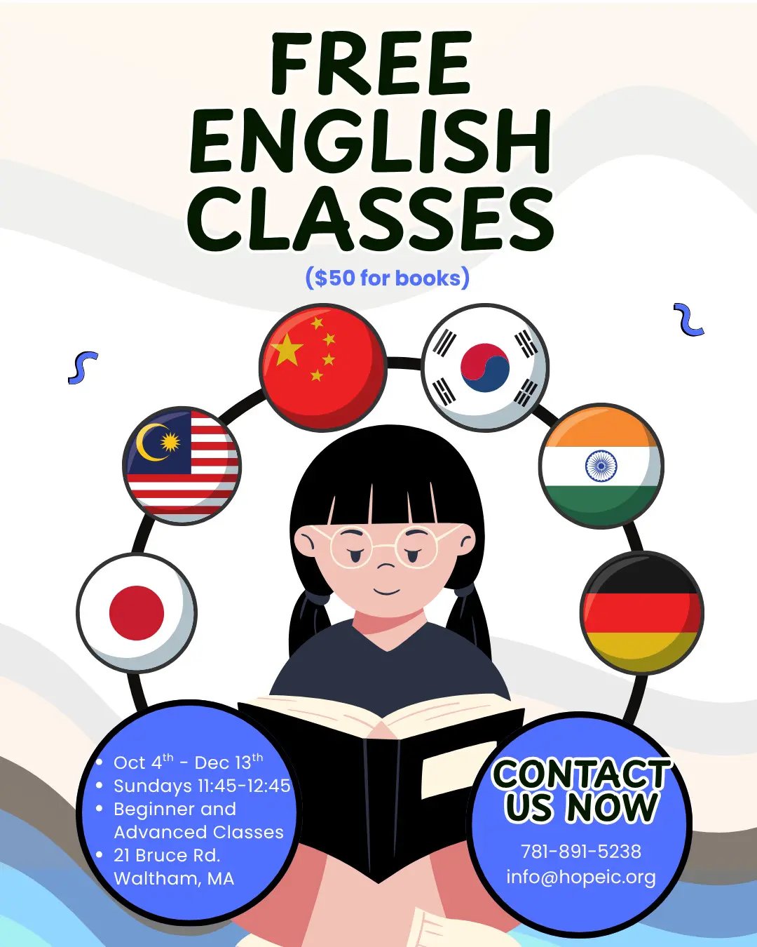 Free English as a Second Language Classes