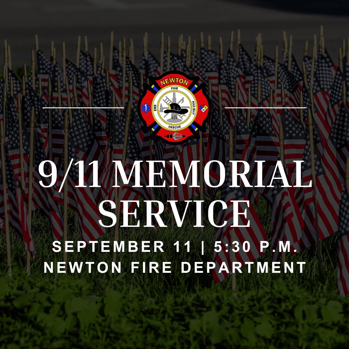 Newton 9-11 Memorial Ceremony