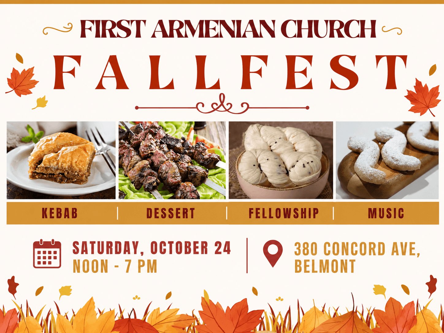 Fall Fest Armenian Bazaar 2026