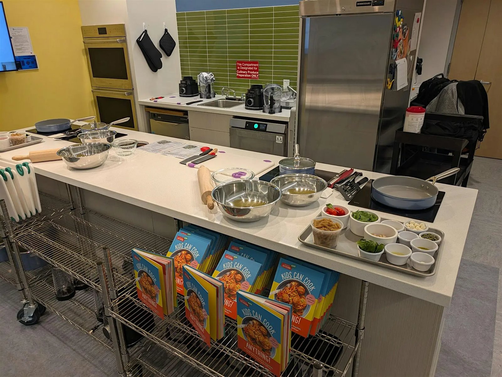 Back to School Cooking Class at BCH Teaching Kitchen