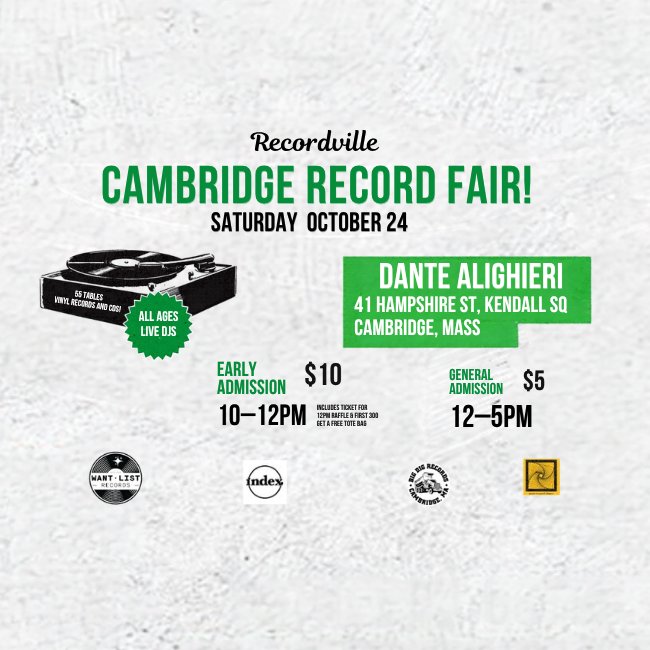 Cambridge Record Fair