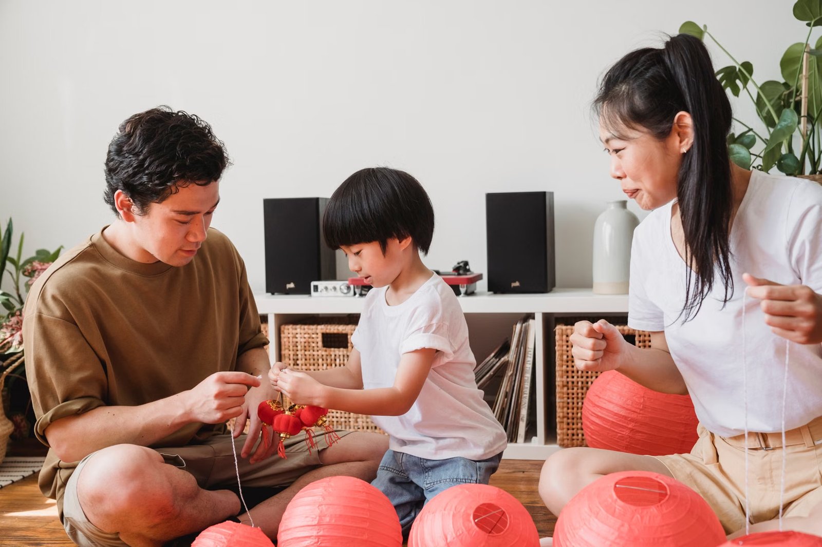 Mid-Autumn Festival Family Craft - 中秋节亲子手工