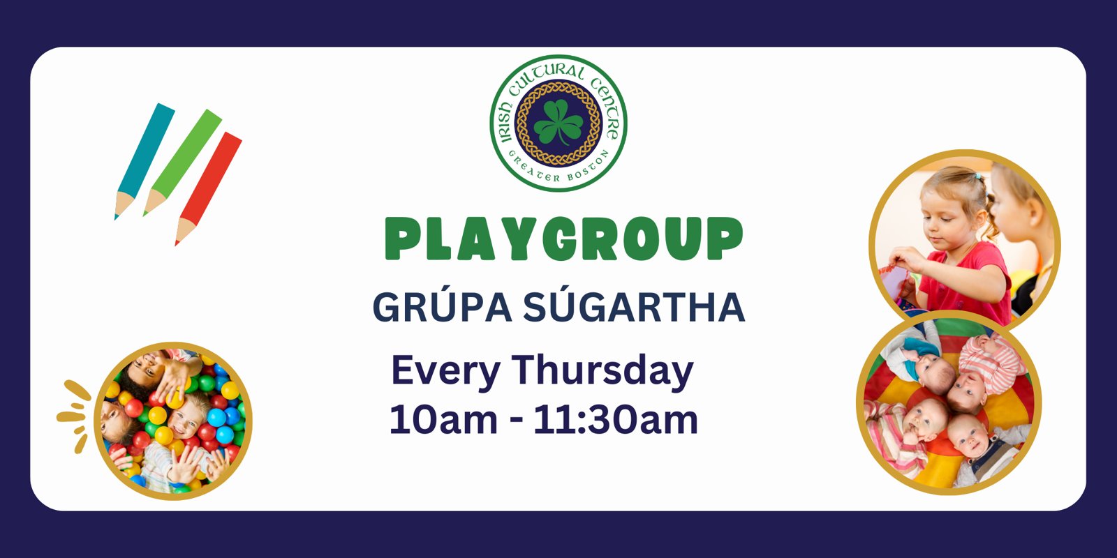 Grúpa Súgartha - 'Children's Play Group' at the Irish Cultural Centre