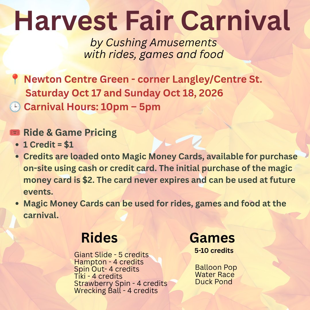 2026 Newton Harvest Fair