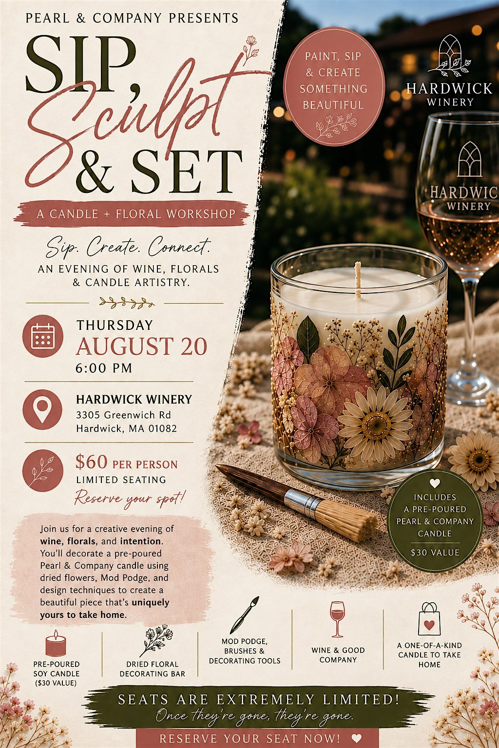 Gourmet Kettle Popcorn And Wine Pairing At Averill House Vineyard