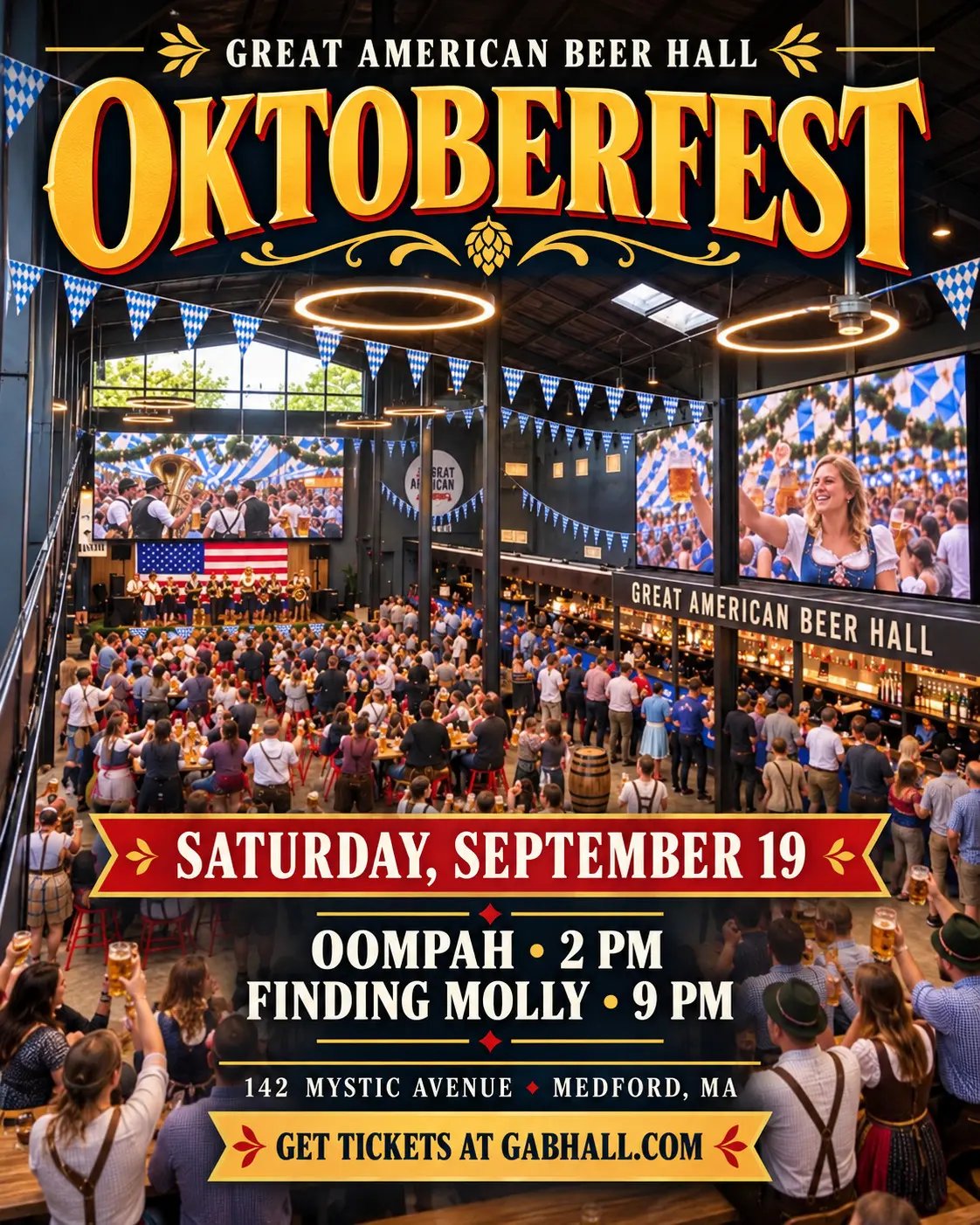 Oktoberfest at the Great American Beer Hall