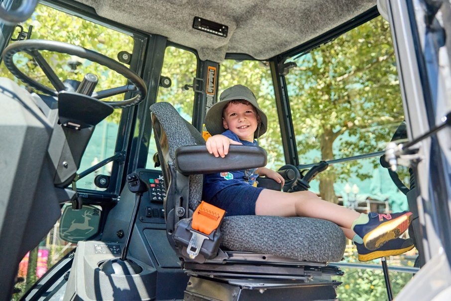 Truck and Tractor Day on the Greenway