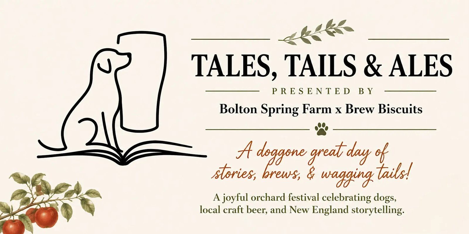 Tales, Tails & Ales: Craft Beer Tasting, Author Readings & Dog Festival!