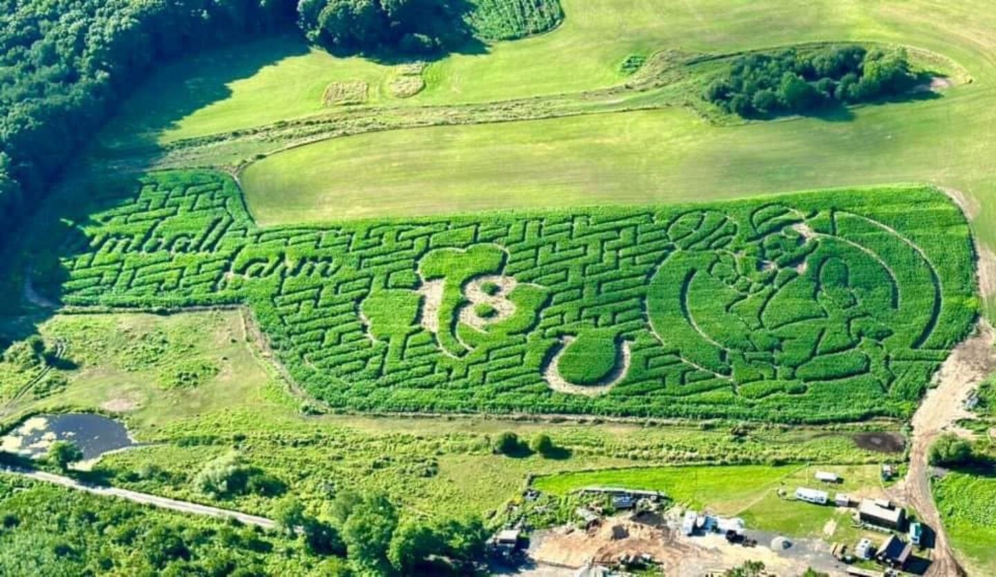 Kimball Farm Corn Maze in Haverhill