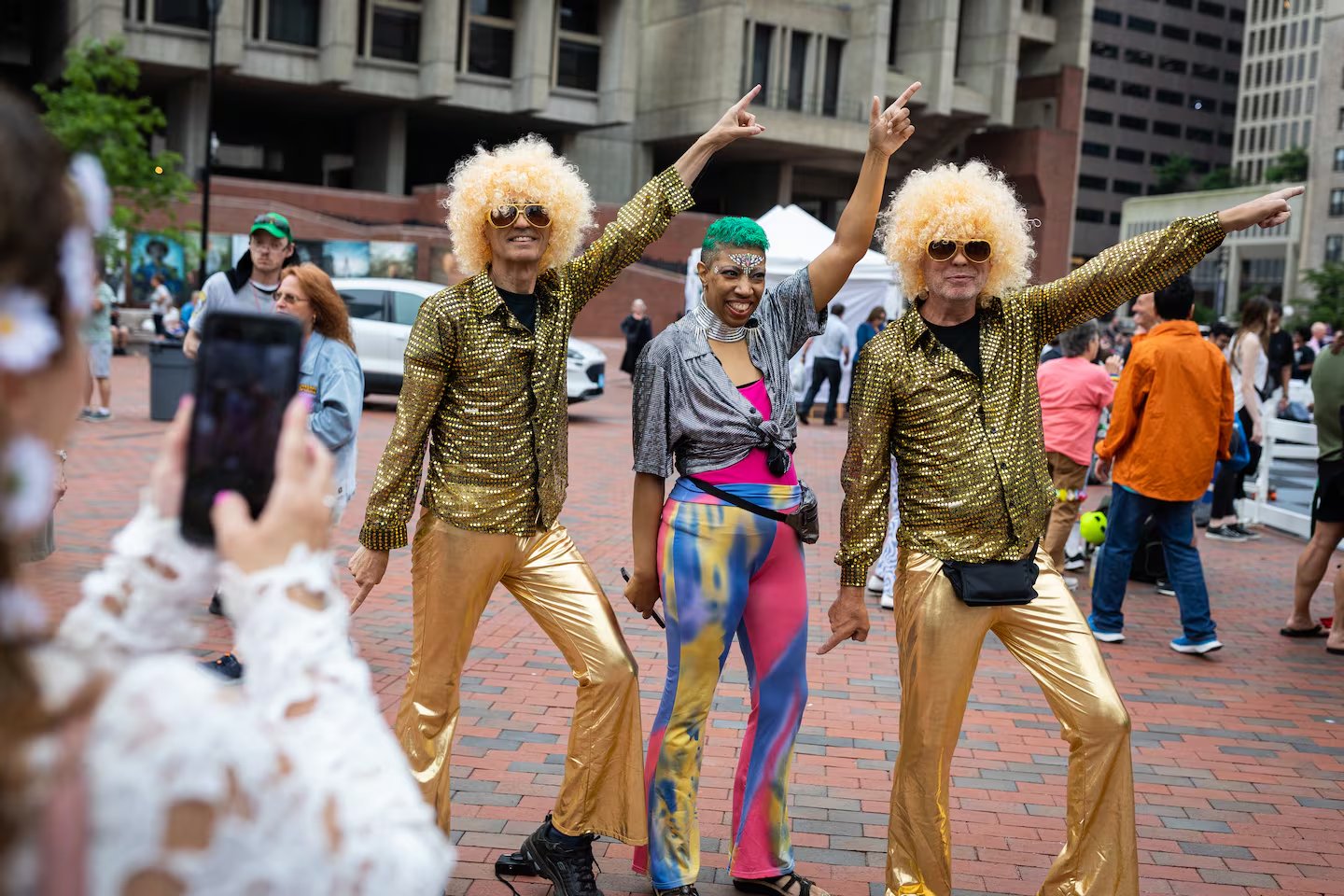 Donna Summer Disco Party at City Hall Plaza