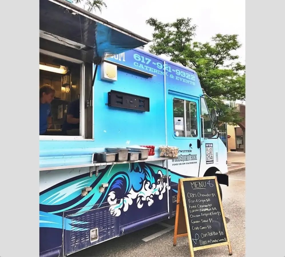Food Trucks at A Street: Rice Burg, Sam’s Hot Dogs, and Roxy’s Grilled Cheese