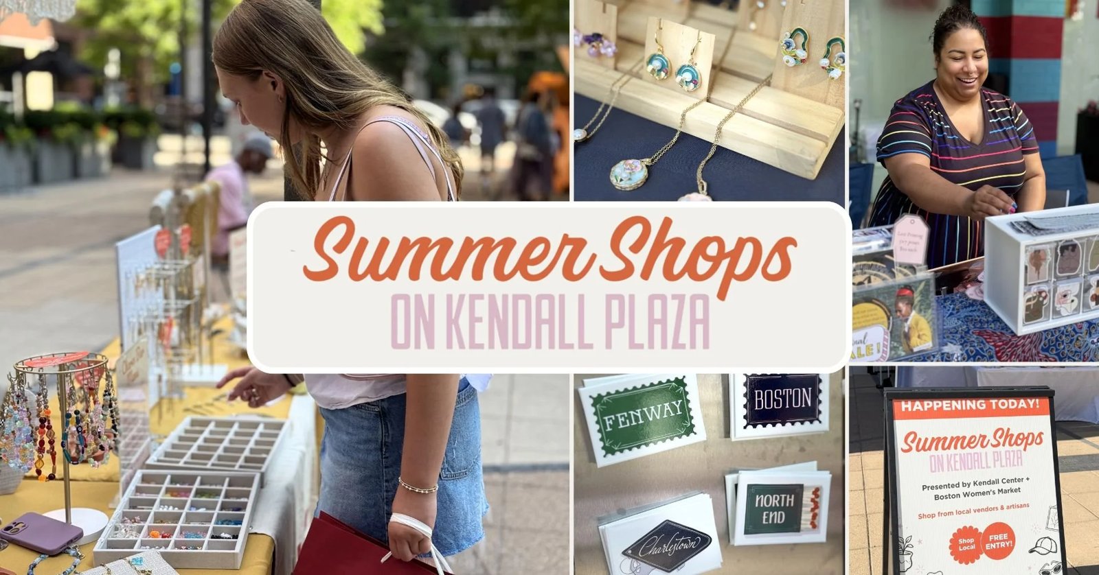 Summer Shops at Kendall: Boston Women's Market