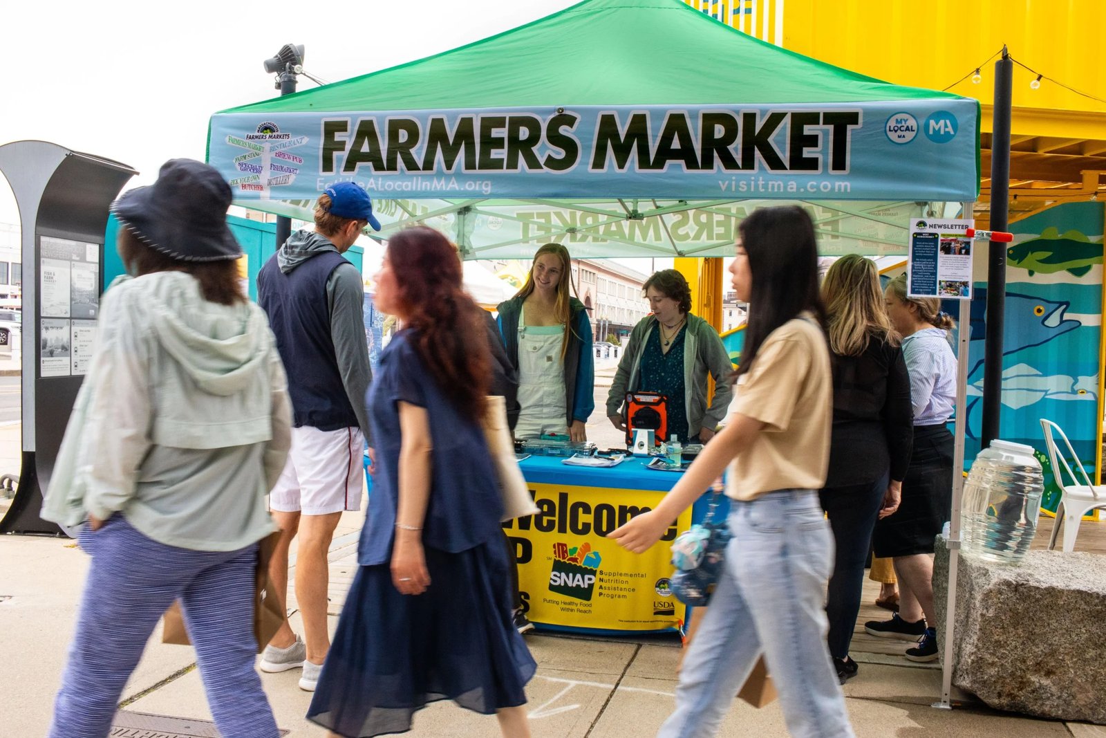 Fish & Farm Market at Boston Fish Pier